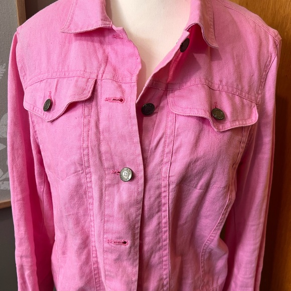 Tribal Linen Jacket - Picture 2 of 6